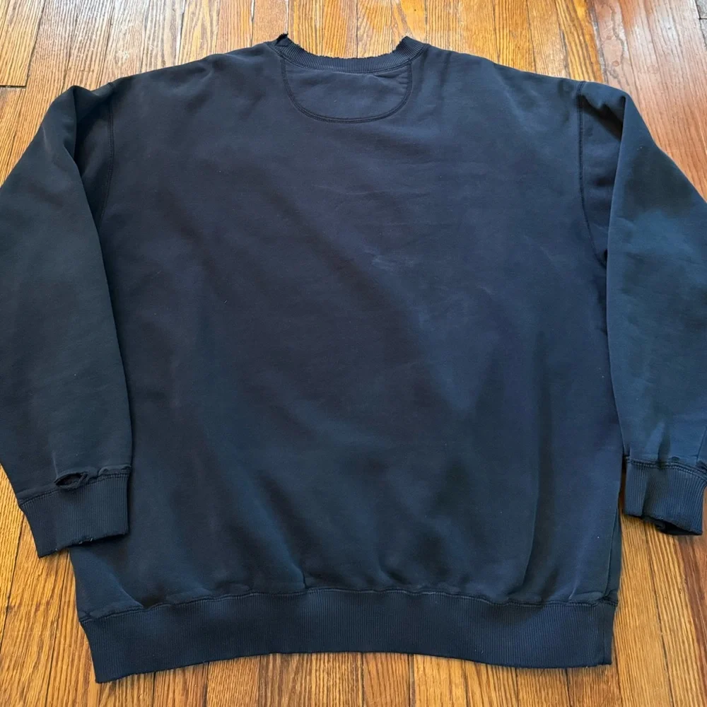 Y2K Distressed Reebok Vintage Crewneck Sweater - Picture 10 of 13